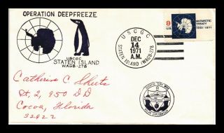 Dr Jim Stamps Operation Deep Freeze Us Coast Guard Cutter Staten Island Cover