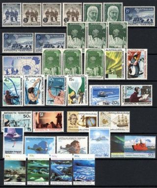 Australian Antarctic Territory - Selection Of Stamps Mnh And Mh (ref: 112)