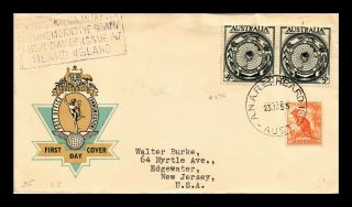 Dr Jim Stamps Australia National Antarctic Research Expedition Fdc Cover