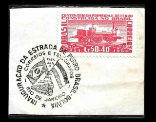 Locomotive - Railways Brazil - Bolivia 1955