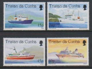 Tristan Da Cunha - 1998,  Cruise Ships Set - M/m - Sg 639/42