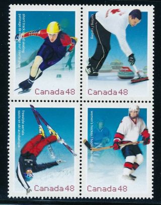 Canada - Nagano Olympic Games Mnh Sports Set (1998)