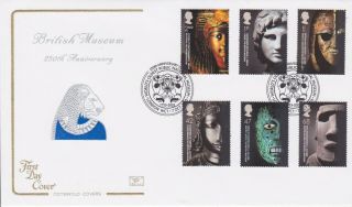 Gb Stamp First Day Cover 2003 British Museum Crisp And Cotswold Cover