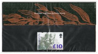 Gb 1993 £10 Britannia Presentation Pack No 28 Vgc.  Stamps.  Postage