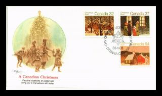 Dr Jim Stamps Canadian Christmas First Day Issue Combo Canada Cover