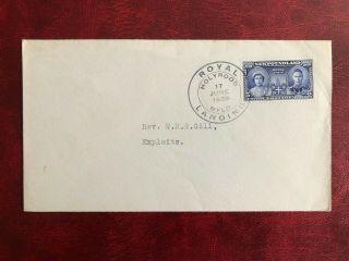 Canada 1939 Royal Visit Holyrood Landing First Day Cover