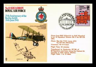 Dr Jim Stamps Royal Air Force Berlin Airlift United Kingdom European Size Cover