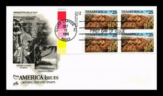 Dr Jim Stamps Us Puas America Grand Canyon Fdc Cover Block Art Craft