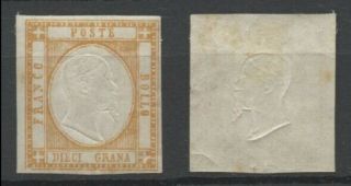 No: 68632 - Italy & States - An Old & Interesting Stamp -
