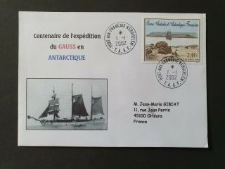 2002 Taaf France Fdc Sailing Ship Expedition Gauss Vf B229.  24 Start 0.  99$