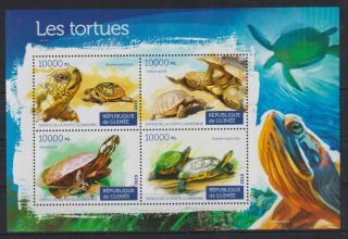 U284.  Guinea - Mnh - 2015 - Nature - Animals - Reptiles - Turtles