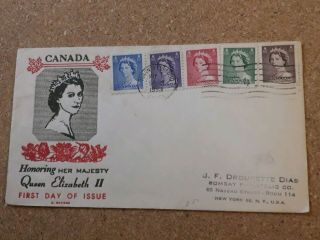 Canada 1953 Issue First Day Cover £1.  99 Post World £1 Extra