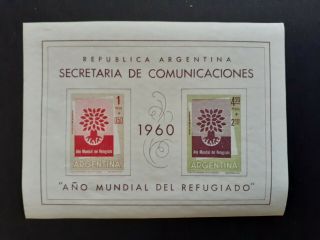 Argentina Great Old Mnh Leaflet As Per Photo.  Very