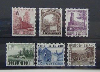 Norfolk Island 1953 Set Complete To 5s Lmm