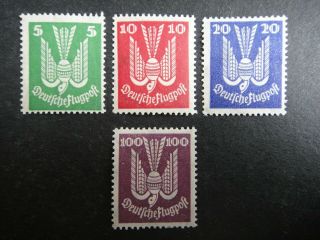Germany 1924 Airmail Stamps Mnh/mh Deutschland Air Post Air Mail German Flugpost
