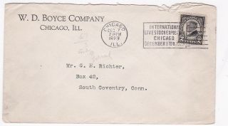 W.  D.  Boyce Company Chicago Ill December 7 1923