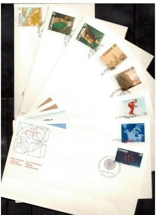Canada 1980/81 Lot 8 First Day Covers