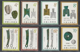 China 1981 - Never Hinged Stamps (mnh).  Mi Nr.  : 1758 - 1765 (5g - 22462) B9314