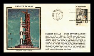 Dr Jim Stamps Us Project Skylab Space Station Launch Colorano Silk Event Cover