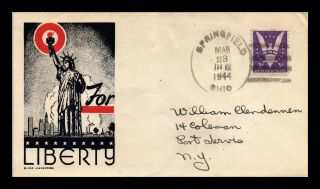 Dr Jim Stamps Us Statue Of Liberty Patriotic Wwii Clifford Cover 1944
