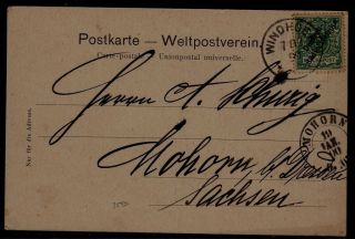 South West Africa (germany Col. ) Card 7.  12.  99