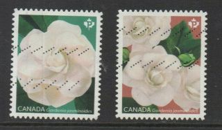 Canada 2019 Gardenia Booklet Issues - Off Paper