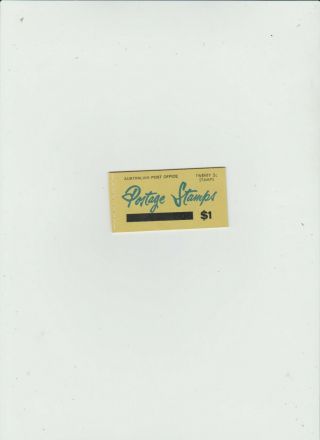 Australia 1967 Stamp Booklet Qe11 5c On 4c O 