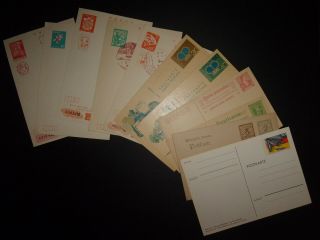 11 Nippon Japan Liechtenstein Switzerland Germany Postal Cards Postcards Id 888