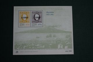 portugal stamps the azores and madeira souvenir sheets 4 in total 2