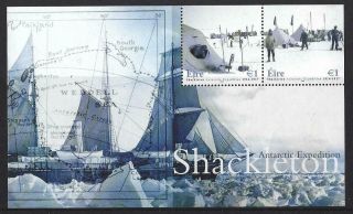 Ireland 2004 Shackleton Antarctic Miniature Sheet Unmounted,  Mnh.