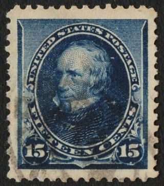 Us Sc 227 { Jumbo - Xf - 15c Henry Clay } Great American Banknote From 1890
