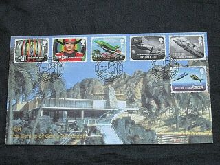 2011 Buckingham Official Fdc Fab - The Genius Of Gerry Anderson.  Ltd.  Ed.  15 Of 50