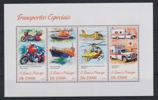 Y944.  Sao Tome And Principe - Mnh - 2013 - Transport - Emergency