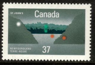 Canada Mnh 1988 The 100th Anniversary Of The Incorporation Of St.  John 