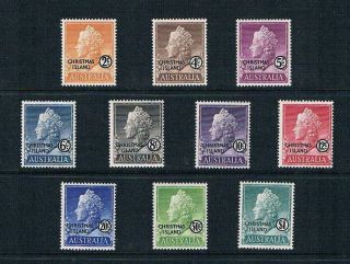 Christmas Is - 1958 - 1st Set Issued - Sc 1 - 10 [sg 1 - 10] Mnh 20 P