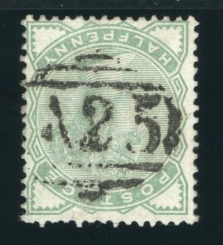 Qv Sg 165 / Sg Z90 Abroad - 1/2d Green With A25 Cancel Of Malta.