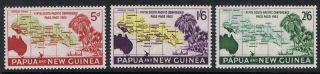 Papua Guinea 1962 South Pacific Conference Set Sg 36 - 38 Mh