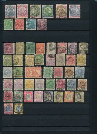 British Commonwealth.  Stock Page (s) With Older Stamps 19 - 4 Scans