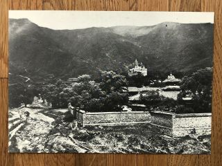China Old Postcard Chinese Temple Bi Yun Si 1871