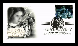Dr Jim Stamps Us Storm Troopers Star Wars First Day Cover Art Craft