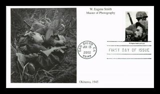 Dr Jim Stamps Us W Eugene Smith Master Of Photography Okinawa Fdc Cover
