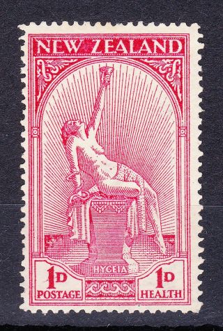 Zealand 1932 Health Stamp 1d,  1d Sg 552 Vf Mnh/umm Full Og