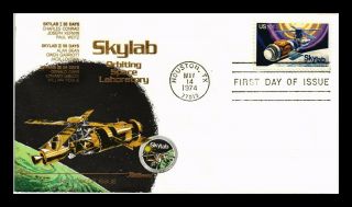Dr Jim Stamps Us Skylab Orbiting Space Laboratory First Day Cover Fleetwood