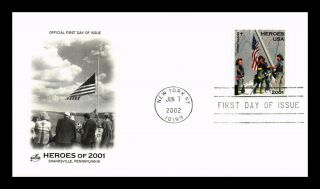 Dr Jim Stamps Us Shanksville Heroes Of 2001 Art Craft First Day Of Issue Cover