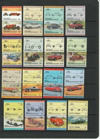 Cars Motoring Automobiles Transport Thematic Stamp Selection 3 SCANS (2213) 3