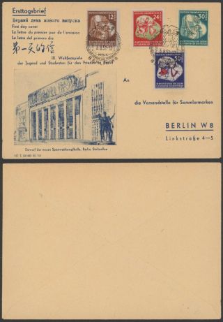 Germany 1951 - Fdc Cover Berlin D131