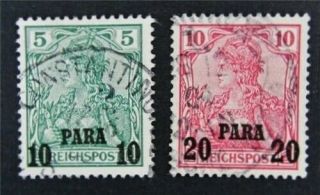 Nystamps German Offices Abroad Turkish Empire Stamp 25.  26 $38