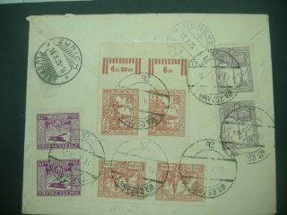 Poland : 1925 Airmail Cover From Warsaw To Switzerland