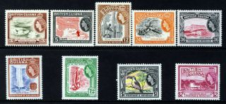 British Guiana 1963 - 65 Complete Pictorial Set Sg 354 To Sg 365