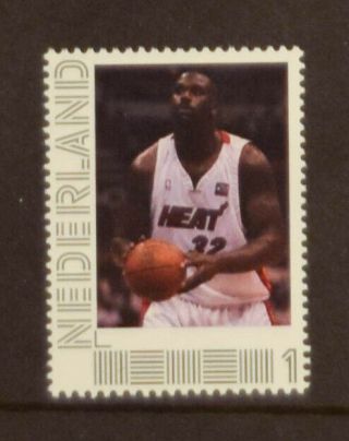Netherlands 2016 Famous Basketbalplayers Shaquille Oneal (mnh) (005)